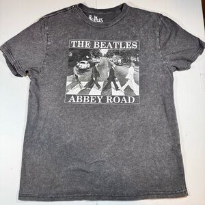 The Beatles Charcoal Graphic Tee